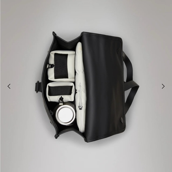 Rains Backpack Mini. Cute commuter backpack, water resistant. Used condition. - Picture 3 of 10